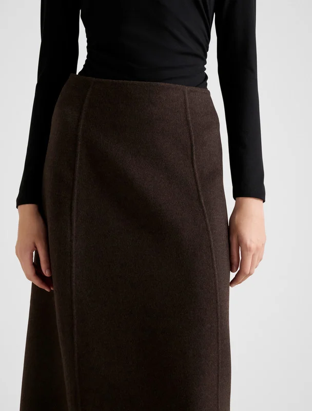 forever new  AMARA Felled Circle Midi Skirt for Women | Best Price UAE